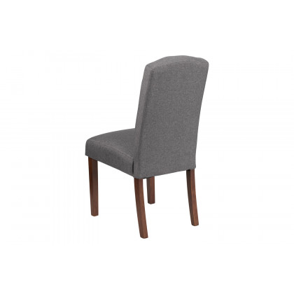 BLNK HERCULES Grove Tufted Parsons Chair - Gray