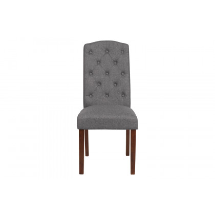 BLNK HERCULES Grove Tufted Parsons Chair - Gray