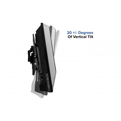BLNK FLASH MOUNT Tilt TV Wall Mount with Built-In Level - fits TV's 32" - 55"