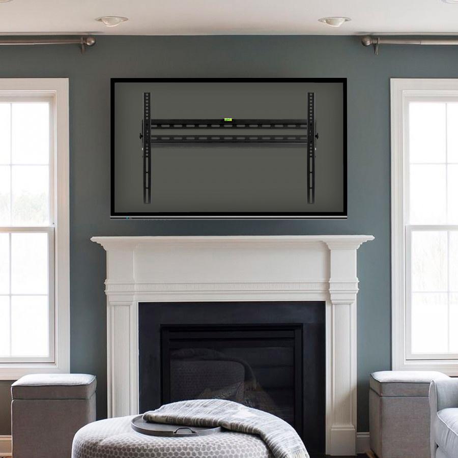 BLNK - FLASH MOUNT Tilt TV Wall Mount with Built-In Level