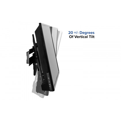 BLNK FLASH MOUNT Tilt TV Wall Mount with Built-In Level - fits TV's 40" - 84"