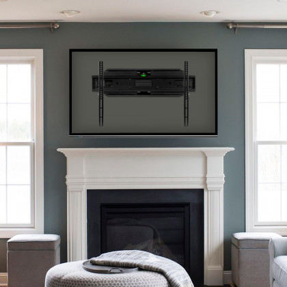 BLNK - FLASH MOUNT Full Motion TV Wall Mount with Built-In Level