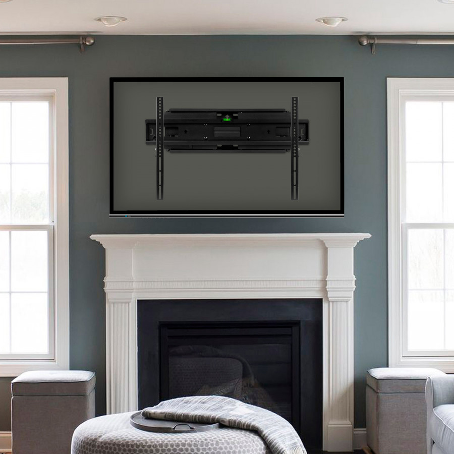 BLNK FLASH MOUNT Full Motion TV Wall Mount with Built-In Level - fits TV's 40" - 84"