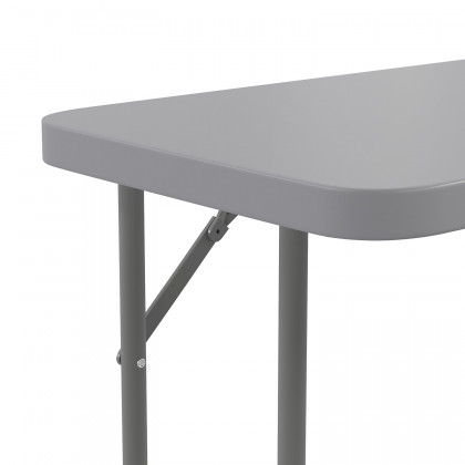 BLNK - Gray Plastic Folding Training Table