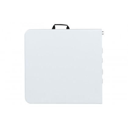 BLNK - Granite White Plastic 3 Height Adjustable Bi-Fold Folding Table