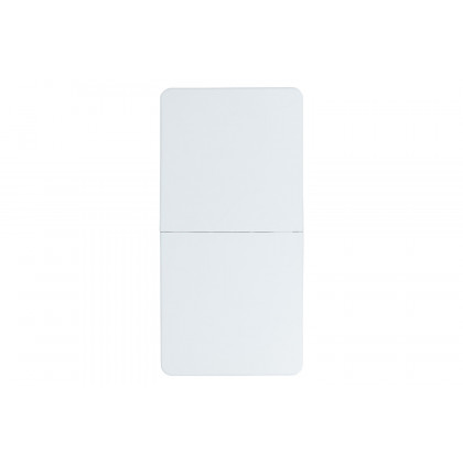 BLNK - Granite White Plastic 3 Height Adjustable Bi-Fold Folding Table