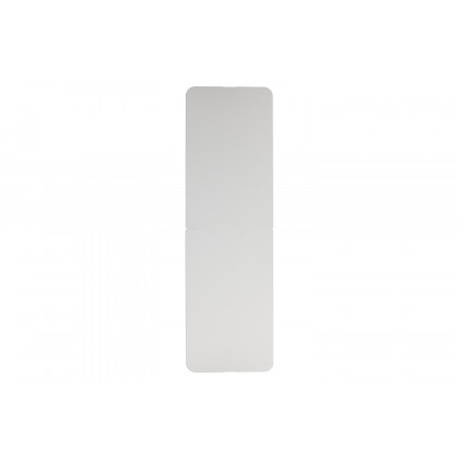 BLNK - Granite White Plastic Bi-Fold Plastic Banquet and Event Folding Table with Carrying Handle