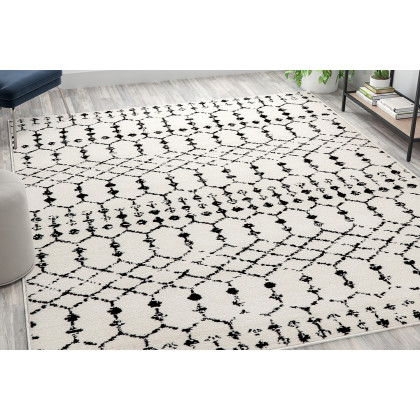 BLNK - Beth Geometric Bohemian Low Pile Rug
