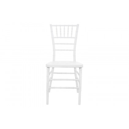 BLNK Advantage Resin Chiavari Chair - White