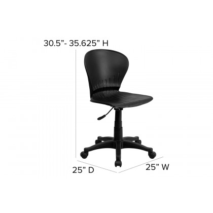 BLNK - Sorho Plastic Mid-Back Swivel Task Office Chair