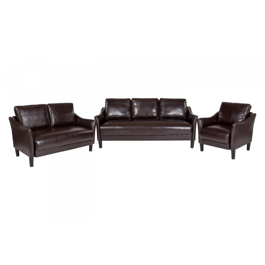 BLNK - Asti LeatherSoft Upholstered Set 3 Piece