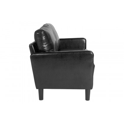 BLNK - Washington Park LeatherSoft Upholstered Loveseat