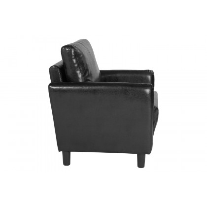 BLNK - Candler Park LeatherSoft Upholstered Chair