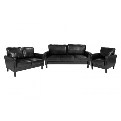 BLNK - Bari LeatherSoft Upholstered Set 3 Piece