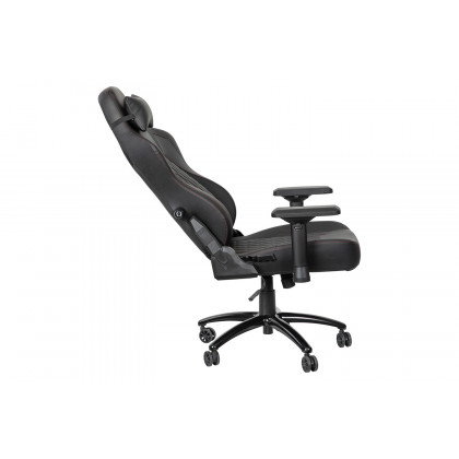 BLNK Falco Ergonomic Black High-Back Adjustable Gaming Chair with 4D Armrests, Headrest Pillow, and Adjustable Lumbar Support - with Red Stitching