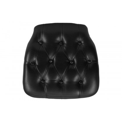 BLNK - Louise Vinyl Hard Tufted Chiavari Chair Cushion
