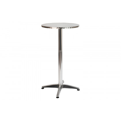 BLNK - Mellie Round Aluminum Indoor-Outdoor Bar Height Table