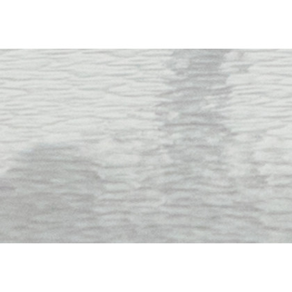 BLNK Square Metal Tempered Glass Table with Rattan Edging - Gray