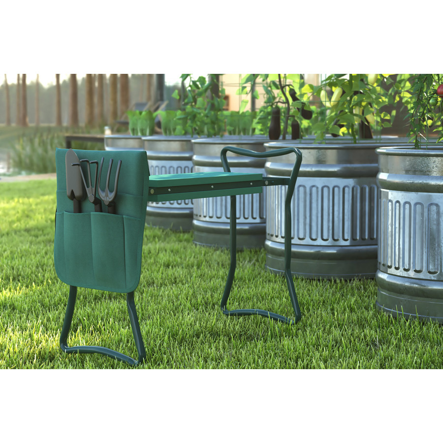 BLNK Assisi Foldable Garden Kneeler - Green