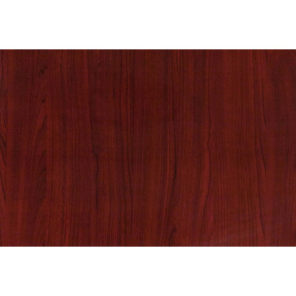 BLNK Glenbrook Rectangular Resin High-Gloss Table Top with 2" Thick Edge - Mahogany, 30"W x 60"L