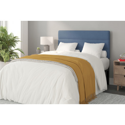 BLNK - Paxton Fabric Channel Stitched Upholstered Adjustable Height Headboard