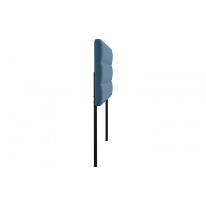 BLNK Paxton Fabric Channel Stitched Upholstered Adjustable Height Headboard - Blue, Full Size