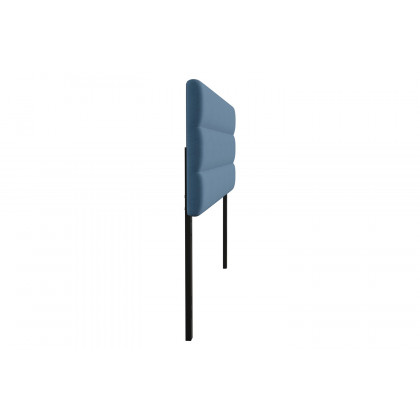 BLNK Paxton Fabric Channel Stitched Upholstered Adjustable Height Headboard - Blue, King Size