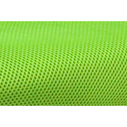BLNK Neri Low-Back Mesh Swivel Task Office Chair with Curved Square Back - Green, with Arms
