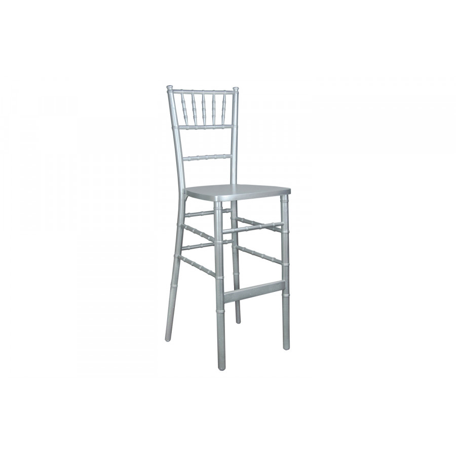 BLNK Advantage Chiavari Bar Stools - Silver