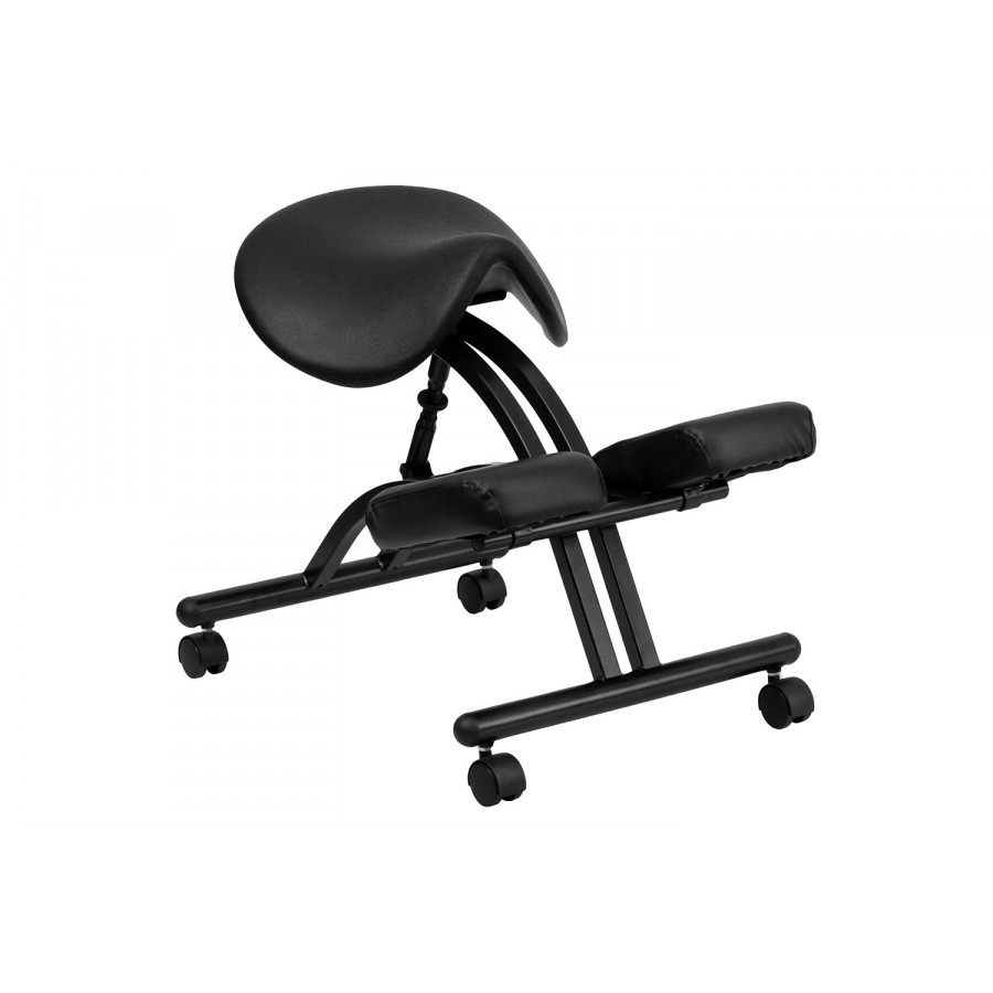 BLNK - Tatum Ergonomic Kneeling Office Chair with Saddle Seat