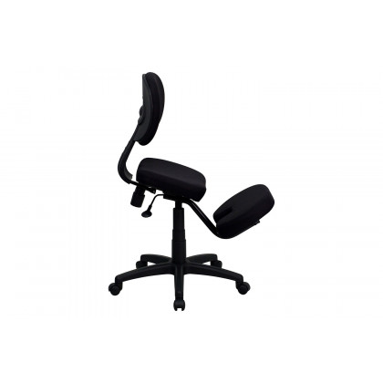 BLNK - Tatum Fabric Mobile Ergonomic Kneeling Posture Task Office Chair with Back