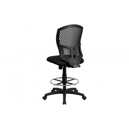 BLNK Moss Fabric Mid-Back Designer Drafting Chair