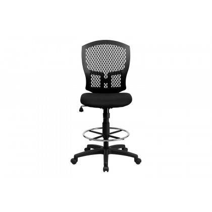 BLNK Moss Fabric Mid-Back Designer Drafting Chair