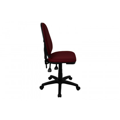 BLNK - Fabric Mid-Back Multifunction Swivel Ergonomic Task Office Chair with Adjustable Lumbar Support