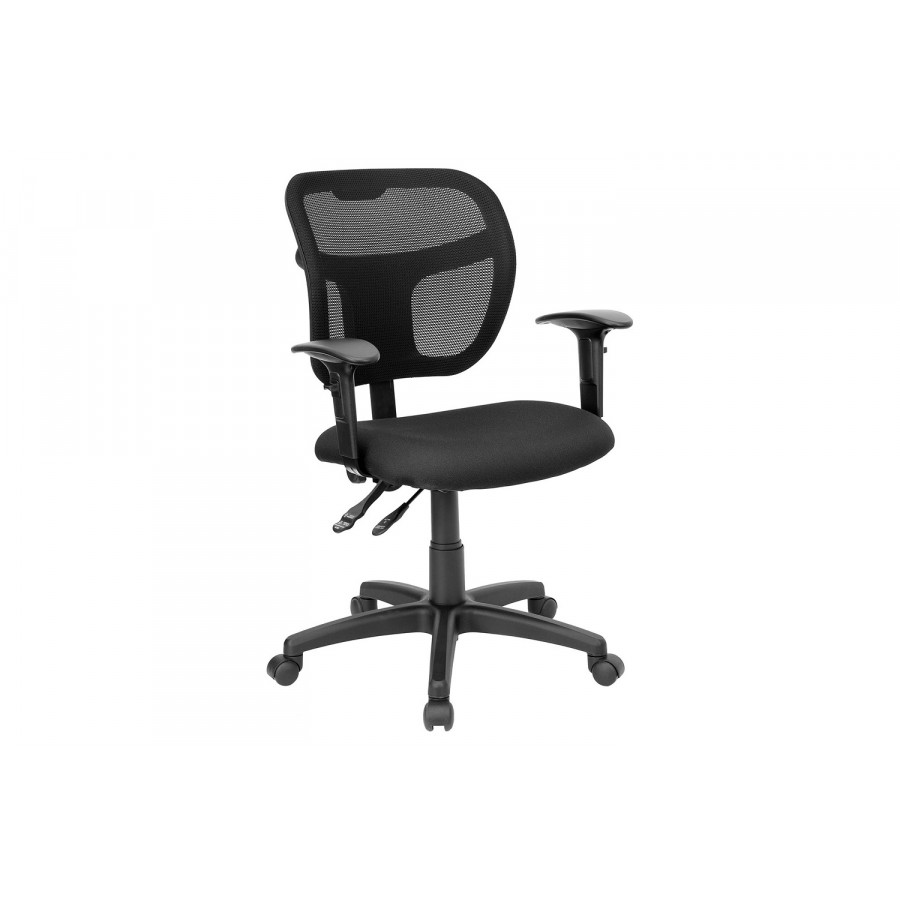 BLNK - Pellen Mid-Back Mesh Swivel Task Office Chair with Back Height Adjustment