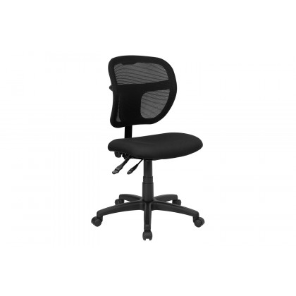 BLNK - Pellen Mid-Back Mesh Swivel Task Office Chair with Back Height Adjustment