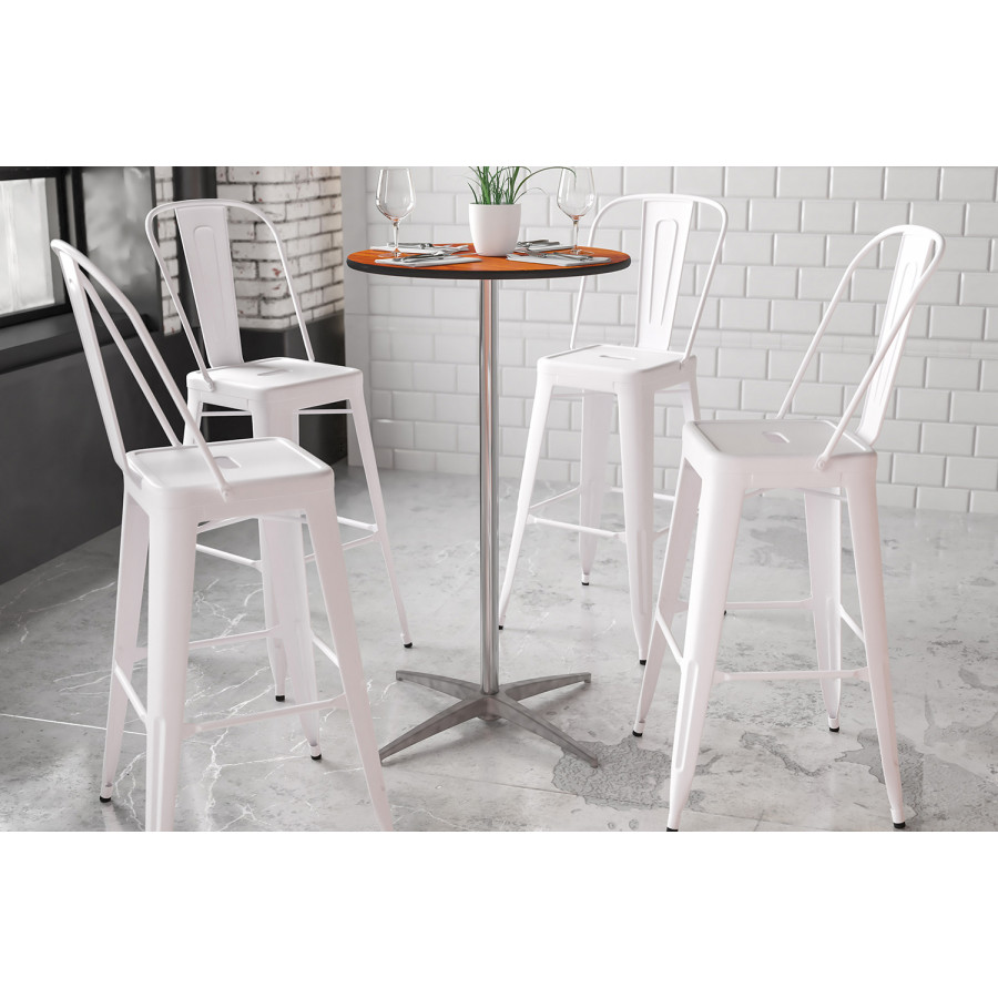 BLNK - Lars Round Wood Cocktail Table