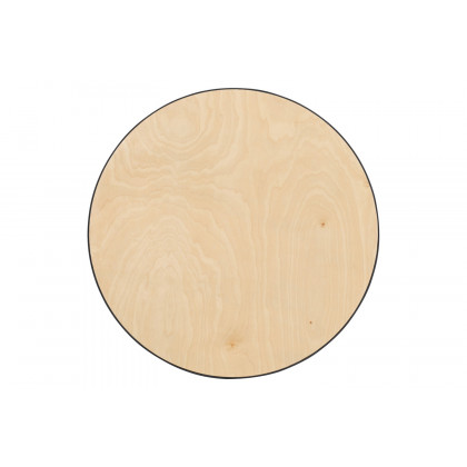 BLNK Lars Round Wood Cocktail Table - 24"D