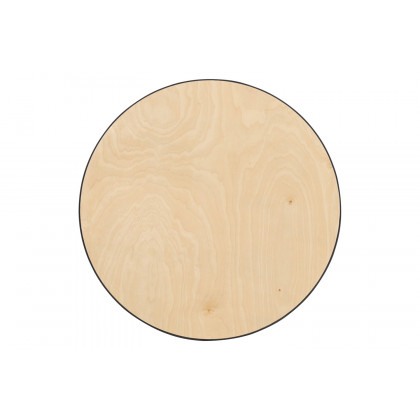 BLNK Lars Round Wood Cocktail Table - 30"D