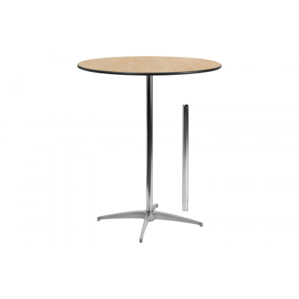 BLNK Lars Round Wood Cocktail Table - 36"D