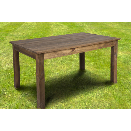 BLNK - HERCULES Rectangular Antique Rustic Solid Pine Farm Dining Table