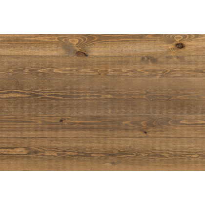 BLNK HERCULES Rectangular Antique Rustic Solid Pine Farm Dining Table - 38"W x 60"L