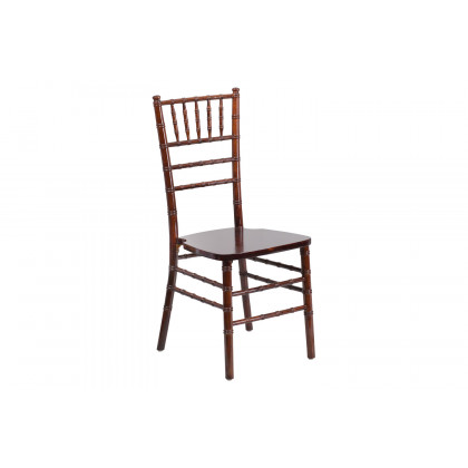 BLNK HERCULES Series Wood Chiavari Chair - Fruitwood