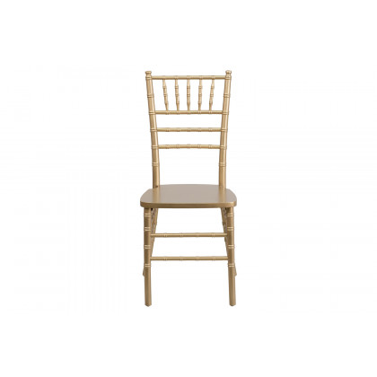 BLNK HERCULES Series Wood Chiavari Chair - Gold