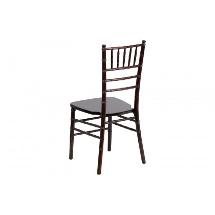 BLNK HERCULES Series Wood Chiavari Chair - Walnut