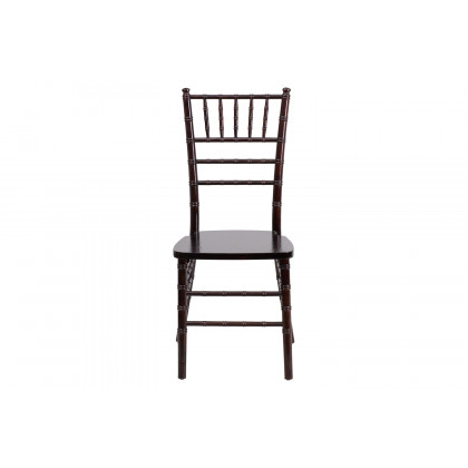 BLNK HERCULES Series Wood Chiavari Chair - Walnut