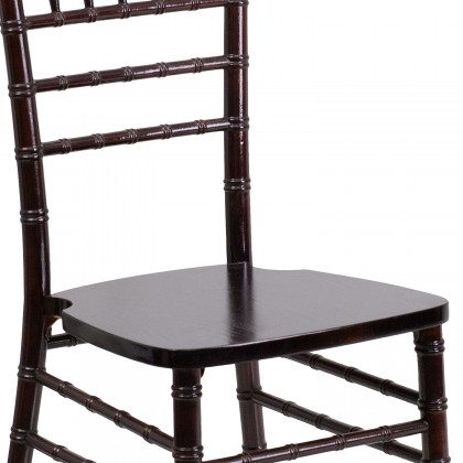 BLNK HERCULES Series Wood Chiavari Chair - Walnut