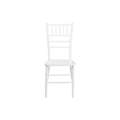 BLNK HERCULES Series Wood Chiavari Chair - White