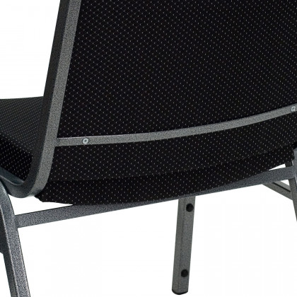 BLNK HERCULES Series Fabric Stack Chair - Black