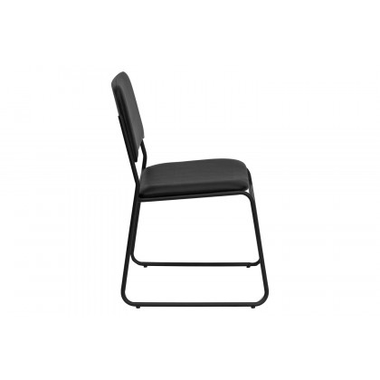 BLNK - HERCULES Series Vinyl High Density Stacking Chair with Sled Base